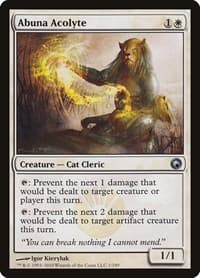 Abuna Acolyte - Scars of Mirrodin - Magic: The Gathering card