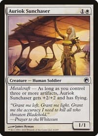 Auriok Sunchaser - Scars of Mirrodin - Magic: The Gathering card