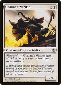 Ghalma's Warden - Scars of Mirrodin - Magic: The Gathering card