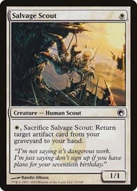 Salvage Scout - Scars of Mirrodin - Magic: The Gathering card