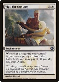 Vigil for the Lost - Scars of Mirrodin - Magic: The Gathering card