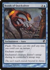 Bonds of Quicksilver - Scars of Mirrodin - Magic: The Gathering card