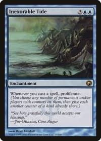 Inexorable Tide - Scars of Mirrodin - Magic: The Gathering card