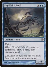 Sky-Eel School - Scars of Mirrodin - Magic: The Gathering card