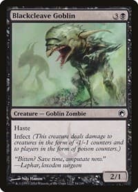 Blackcleave Goblin - Scars of Mirrodin - Magic: The Gathering card
