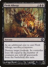 Flesh Allergy - Scars of Mirrodin - Magic: The Gathering card