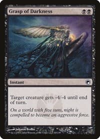 Grasp of Darkness - Scars of Mirrodin - Magic: The Gathering card