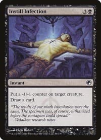 Instill Infection - Scars of Mirrodin - Magic: The Gathering card