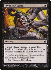 Psychic Miasma - Scars of Mirrodin - Magic: The Gathering card