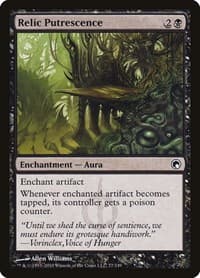 Relic Putrescence - Scars of Mirrodin - Magic: The Gathering card