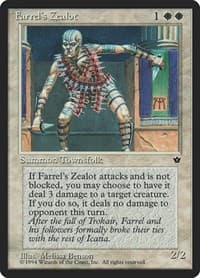 Farrel's Zealot (Benson) - Fallen Empires - Magic: The Gathering card