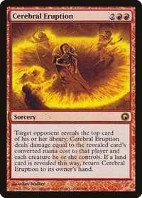 Cerebral Eruption - Scars of Mirrodin - Magic: The Gathering card