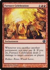 Furnace Celebration - Scars of Mirrodin - Magic: The Gathering card