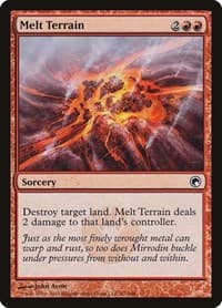 Melt Terrain - Scars of Mirrodin - Magic: The Gathering card