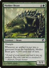 Molder Beast - Scars of Mirrodin - Magic: The Gathering card