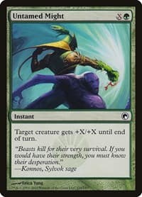 Untamed Might - Scars of Mirrodin - Magic: The Gathering card