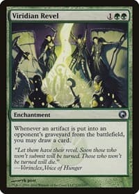 Viridian Revel - Scars of Mirrodin - Magic: The Gathering card