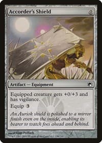 Accorder's Shield - Scars of Mirrodin - Magic: The Gathering card