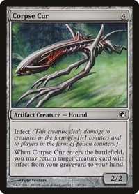 Corpse Cur - Scars of Mirrodin - Magic: The Gathering card