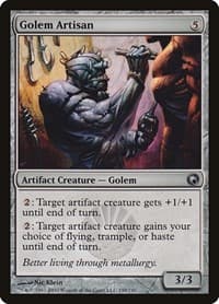 Golem Artisan - Scars of Mirrodin - Magic: The Gathering card