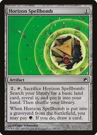 Horizon Spellbomb - Scars of Mirrodin - Magic: The Gathering card