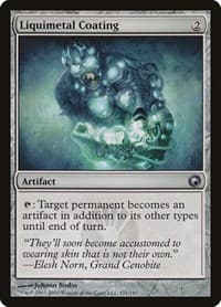 Liquimetal Coating - Scars of Mirrodin - Magic: The Gathering card