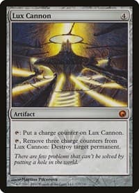 Lux Cannon - Scars of Mirrodin - Magic: The Gathering card