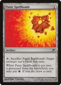 Panic Spellbomb - Scars of Mirrodin - Magic: The Gathering card
