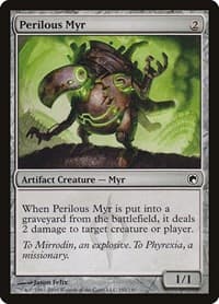 Perilous Myr - Scars of Mirrodin - Magic: The Gathering card