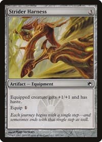 Strider Harness - Scars of Mirrodin - Magic: The Gathering card
