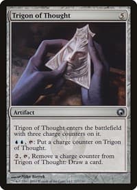 Trigon of Thought - Scars of Mirrodin - Magic: The Gathering card