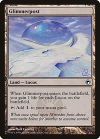 Glimmerpost - Scars of Mirrodin - Magic: The Gathering card