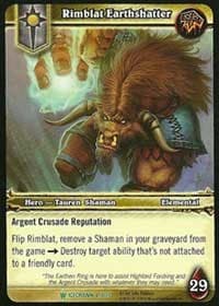 Rimblat Earthshatter - Icecrown - WoW card