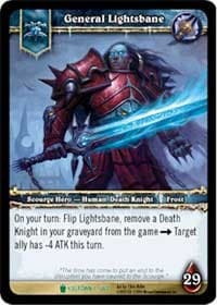 General Lightsbane - Icecrown - WoW card