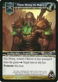 Thane Ufrang the Mighty - Icecrown - WoW card