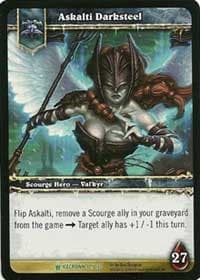 Askalti Darksteel - Icecrown - WoW card