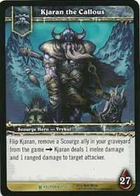 Kjaran the Callous - Icecrown - WoW card