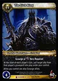 The Lich King - Icecrown - WoW card