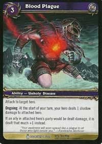 Blood Plague - Icecrown - WoW card