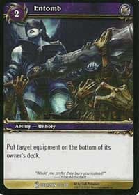 Entomb - Icecrown - WoW card