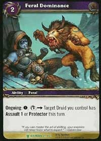 Feral Dominance - Icecrown - WoW card