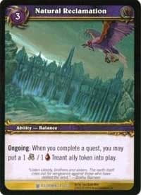 Natural Reclamation - Icecrown - WoW card