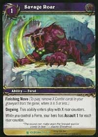 Savage Roar - Icecrown - WoW card
