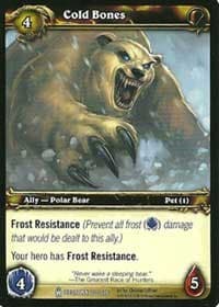 Cold Bones - Icecrown - WoW card