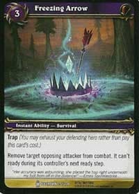 Freezing Arrow - Icecrown - WoW card