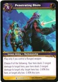 Penetrating Shots - Icecrown - WoW card