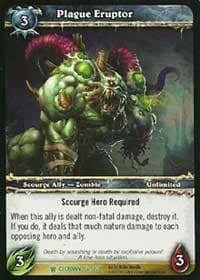 Plague Eruptor - Icecrown - WoW card
