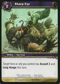 Sharp Eye - Icecrown - WoW card