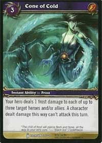 Cone of Cold - Icecrown - WoW card