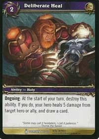 Deliberate Heal - Icecrown - WoW card